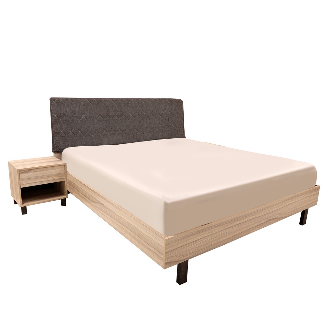 Cambridge Bed with Two Side Tables